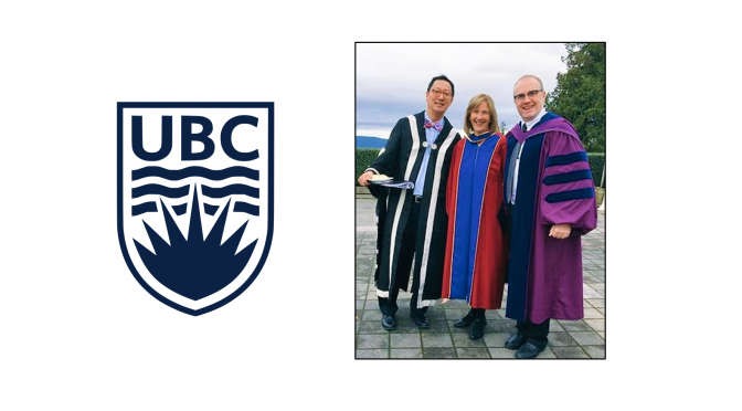 Dr. Debbie Field, UBC’s newest Doctor of Philosophy in Rehabilitation Sciences