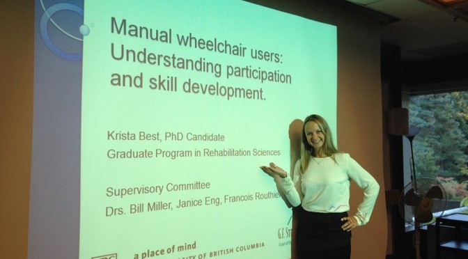 Congratulations to Dr. Krista Best!